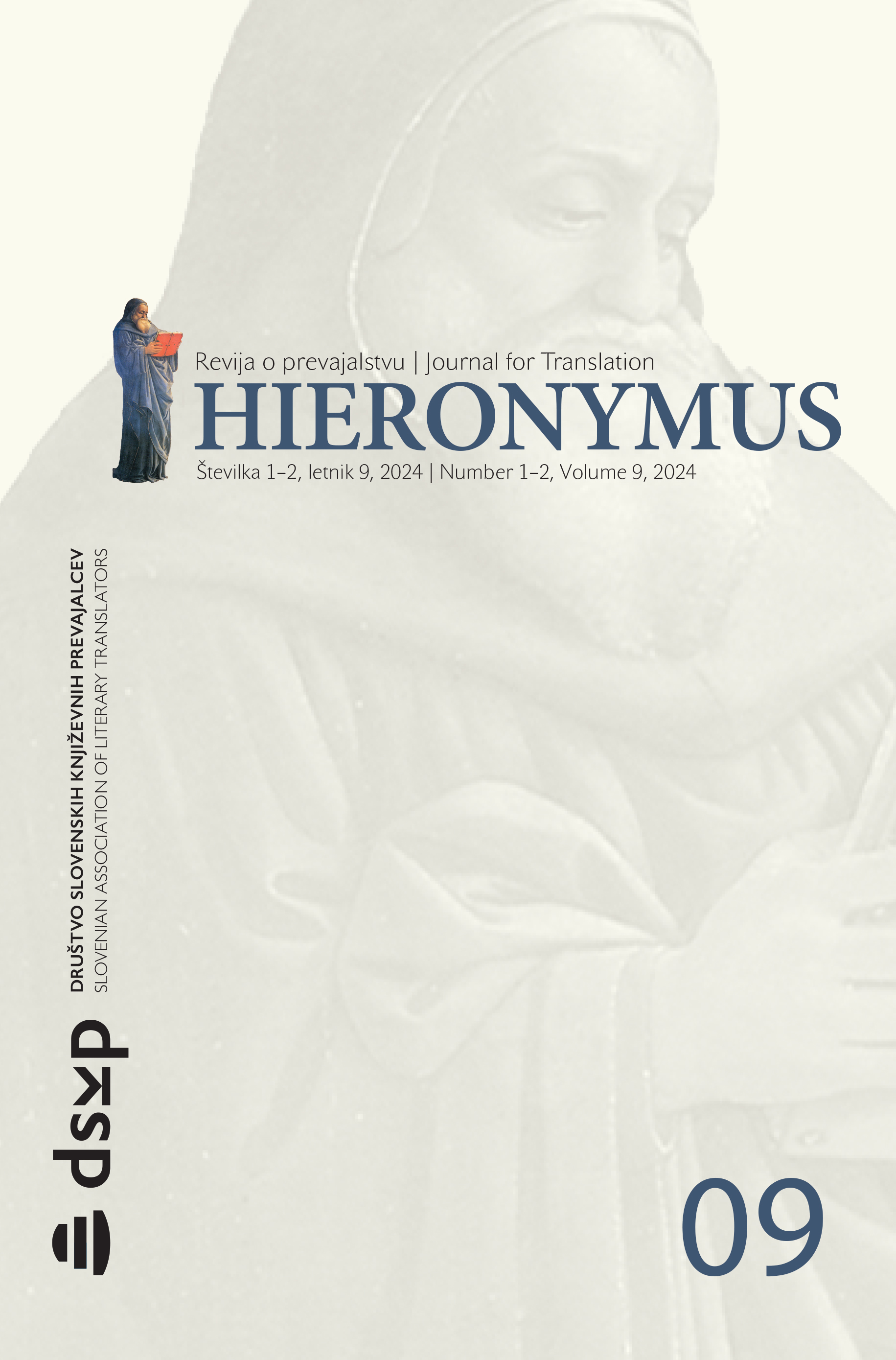 					View Vol. 9 No. 1-2 (2024): Hieronymus
				